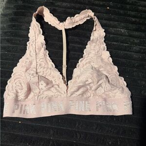 PINK Victoria's Secret Lace Bralette in Soft Pink
